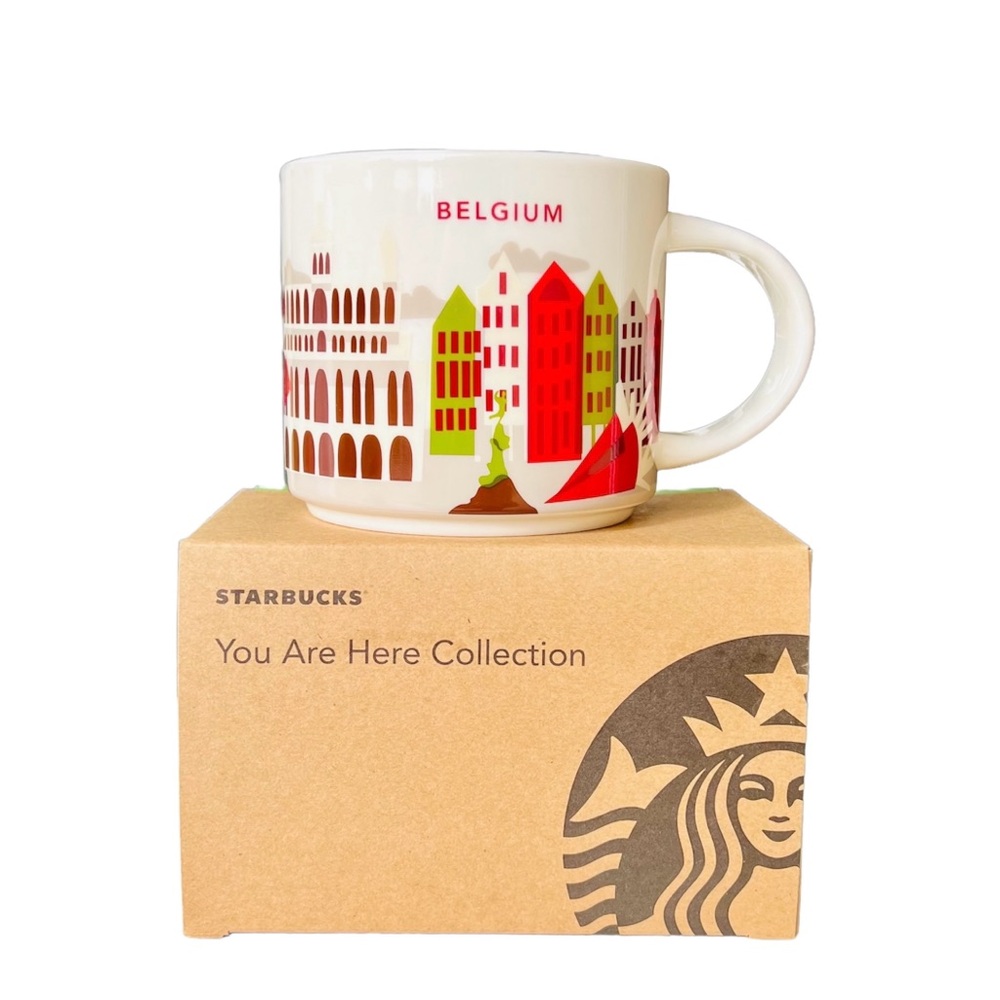 BELGIUM Starbucks You are Here Collection 414 ml Mug
